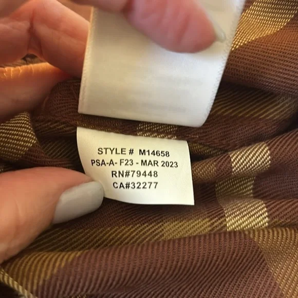 Marmot Mountain Works Fairfax Novelty Lightweight Flannel LS Chocolate Plaid M - Picture 12 of 14